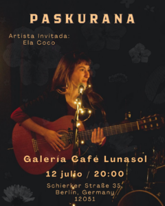 PASKURANA (Concierto) artista invitada Ela Coco